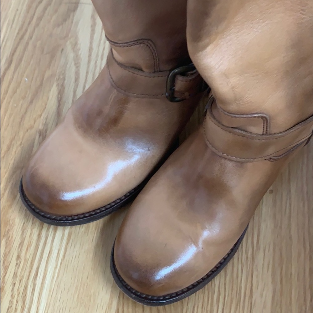 Bed Stu Victoria Boot - tan and grey - size 6 - Picture 3 of 6